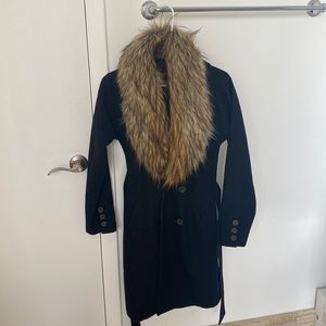 XS express women’s coat with fur